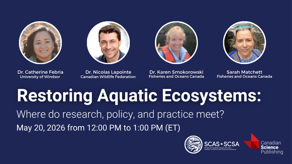 Aquatic Ecosystem Restoration: Where do research, policy, and practice meet?
